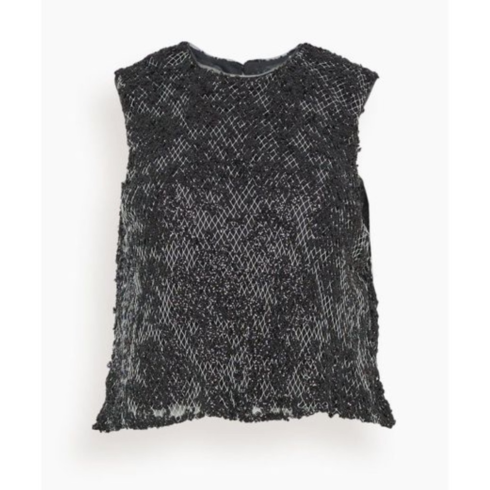 Rachel Comey black sequined top